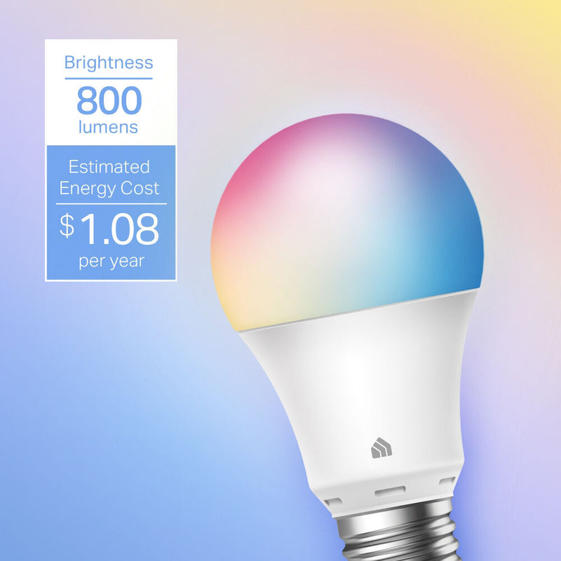 TP-Link KL125 Kasa Smart Wi-Fi Light Bulb (Multicolor, 4-Pack)