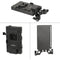 CAMVATE Quick Release V-Mount Battery Plate with Power Outputs & 15mm Rod Clamp