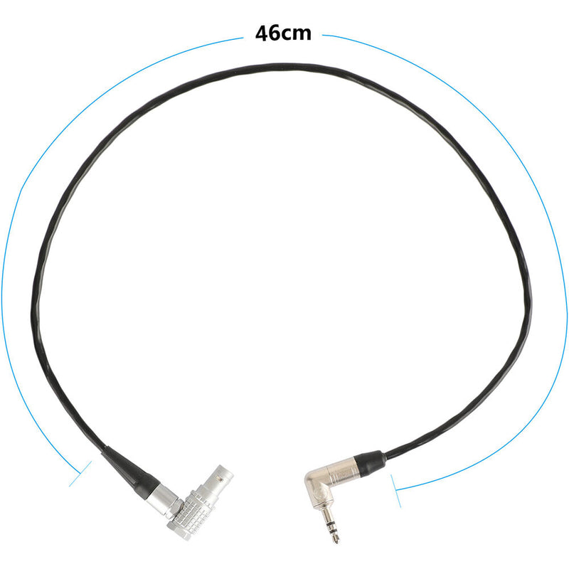 CAMVATE Rotatable 9-Pin Timecode Input Cable for RED KOMODO (Right Angle)