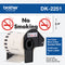 Brother DK2251 Continuous Length Replacement Labels (White, 2.4" x 50')