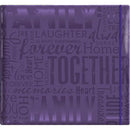 MCS 100-Page Family Photo Album with One 4 x 6" Pocket/Page (Deep Purple)