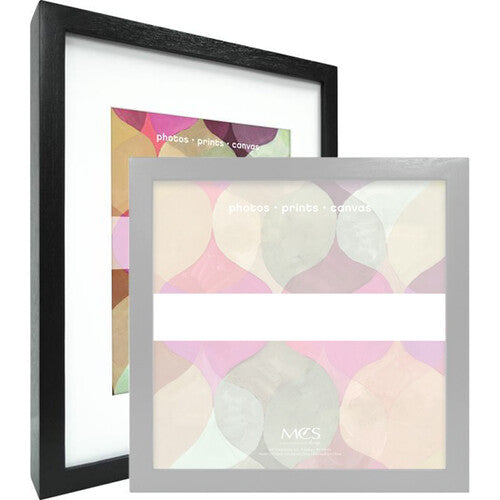 MCS 8 x 10" with 5 x 7" Mat Opening Art Frame (Black)