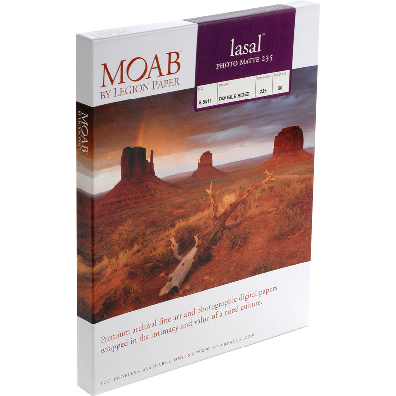 Moab Lasal Photo Matte 235 (7 x 10", 50 Sheets)