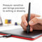 Wacom One by Wacom Creative Pen Tablet (Medium, Student Edition, Black/Red)