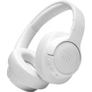 JBL Tune 760NC Noise-Canceling Wireless Over-Ear Headphones (White)