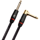 Monster Cable Prolink Bass Series Right-Angle 1/4" Male to Straight 1/4" Male Instrument Cable (21')