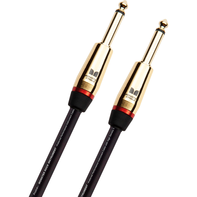 Monster Cable Prolink Rock Series 1/4" Male to 1/4" Male Instrument Cable (12')