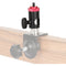 CAMVATE 16mm Light Stand Mount with 1/4"-20 Screw & Red Lock Nut