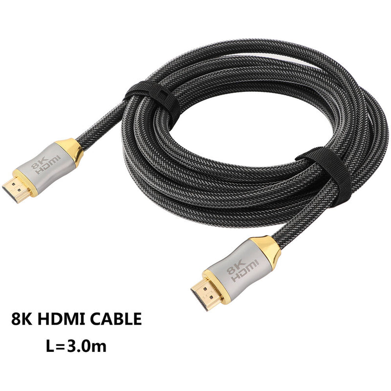 CAMVATE Braided High-Speed HDMI Cable (9.8')