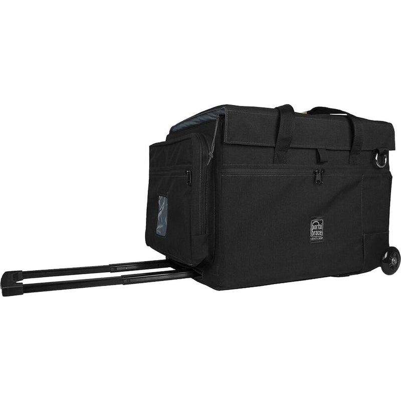 PortaBrace Extra-Tall Rigid-Frame Carry Case with Off-Road Wheels for Sony FX9