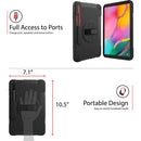 CTA Digital Protective Case with Rotating Handgrip and Kickstand for Samsung Galaxy Tab S7