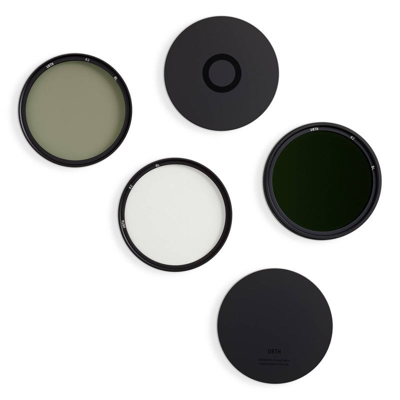 Urth 82mm UV, Circular Polarizing (CPL), ND2-400 Lens Filter Kit