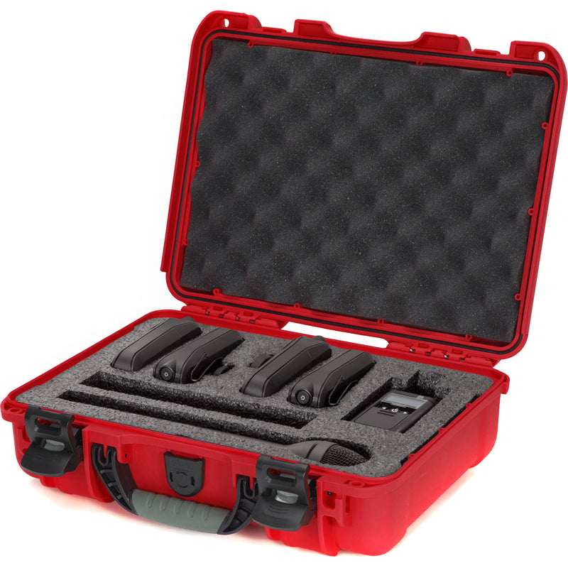 Nanuk 910 Waterproof Hard Case for Rode Newsshooter (Red)