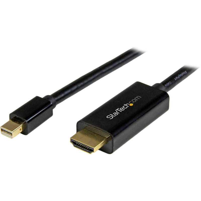 StarTech Mini Displayport to HDMI Cable - 6' (Black)