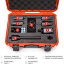 Nanuk 910 Waterproof Hard Case for Sennheiser ENG and Senal (Orange)