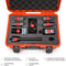 Nanuk 910 Waterproof Hard Case for Sennheiser ENG and Senal (Orange)