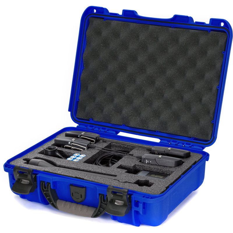 Nanuk 910 Waterproof Hard Case for Sennheiser ENG and Senal (Blue)