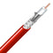 Canare 75-Ohm 12G-SDI UHD Video Coax Cable (984', Red)