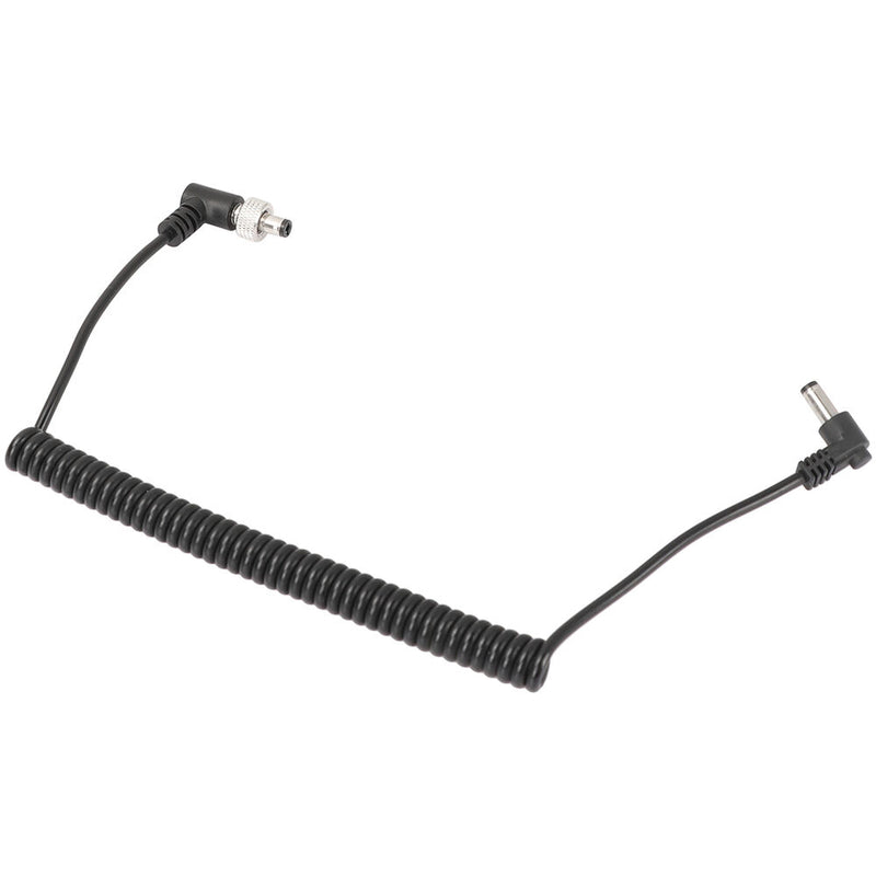 CAMVATE Power Cable with Locking Right-Angle Connector for Atomos/SmallHD 702 (2.5 to 2.5mm)