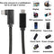 CAMVATE Right-Angle USB 3.1 Gen 2 Type-C to USB Type-C Cable (6.5')