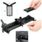 CAMVATE Sliding 15mm Rod Support with Manfrotto-Style QR Plate & Lens Support