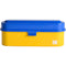 Kodak Steel 135mm Film Case (Blue Lid/Yellow Body)