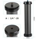 CAMVATE Carbon Fiber Handle Support with 1/4"-20 Screw Mount