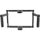 CAMVATE Adjustable-Height Monitor Cage Kit with Handgrips for 7-10" Monitor