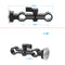 CAMVATE 15mm LWS Dual-Rod Bracket with Single ARRI-Style Rosette