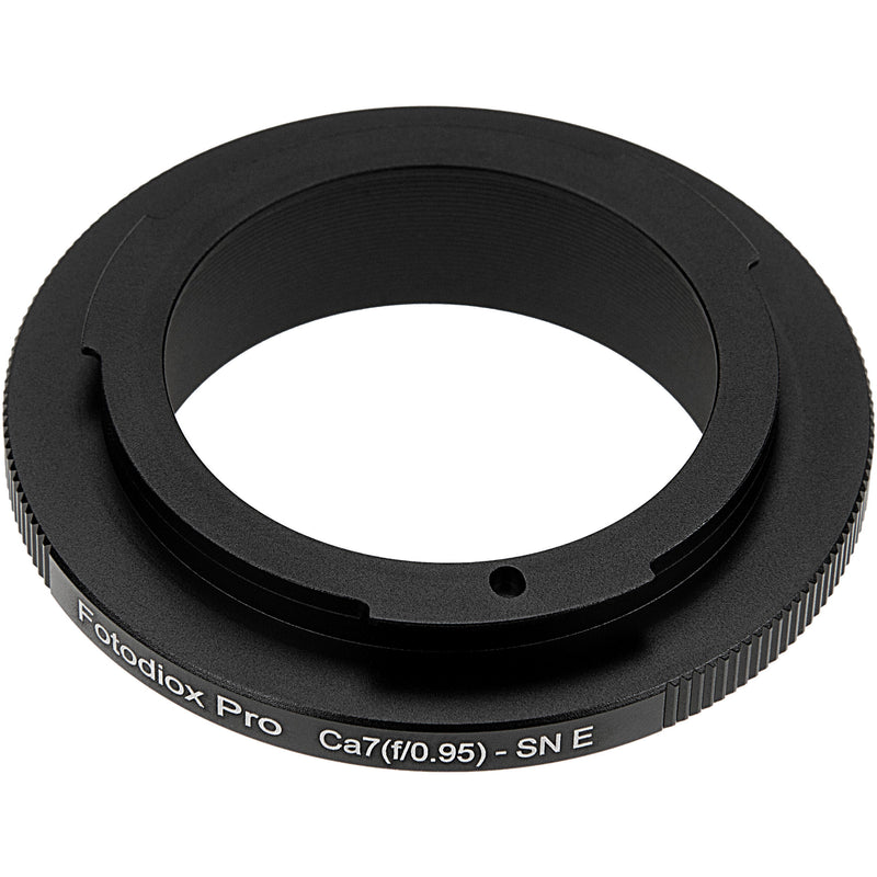 FotodioX Pro Lens Mount Adapter for Canon 7/7s 50mm f/0.95 to Sony E-Mount Camera