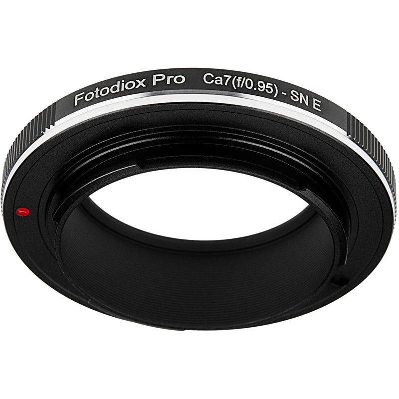 FotodioX Pro Lens Mount Adapter for Canon 7/7s 50mm f/0.95 to Sony E-Mount Camera