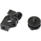 CAMVATE Single 15mm Rod Holder with Shoe Mount