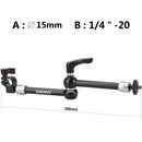 CAMVATE 10.2" Articulating Arm with 15mm Rod Clamp