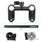 CAMVATE Adjustable 15mm Rod Clamp with ARRI-Style Rosette Mounts