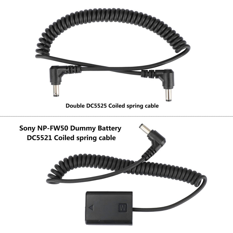 CAMVATE Gold Mount Battery Plate with 15mm Rod Clamp & NP-FW50 Dummy Battery