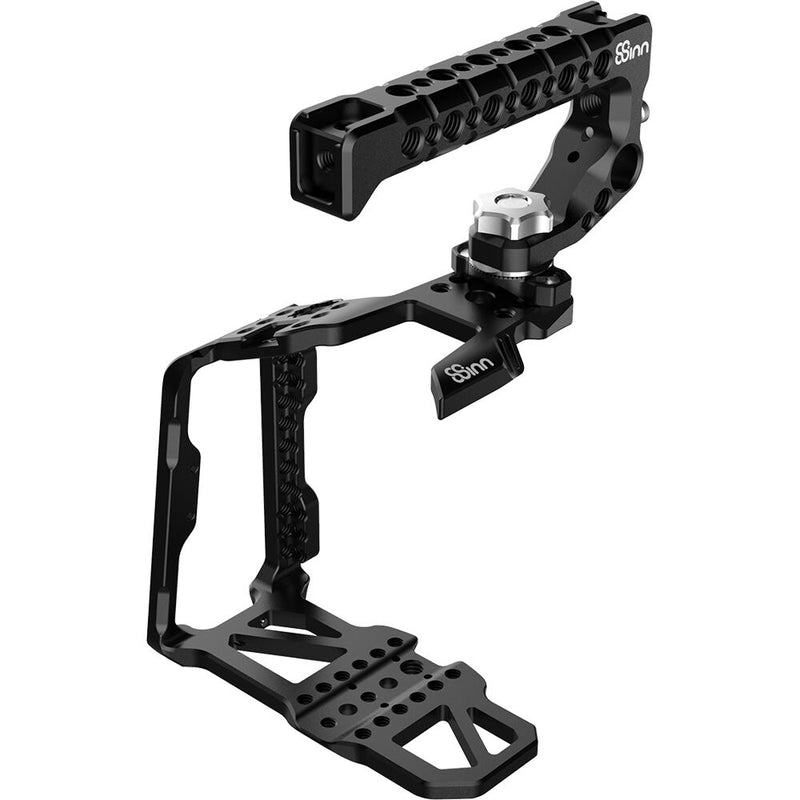 8Sinn Half Cage Top Handle Scorpio Kit with ARRI Rosette for Blackmagic Pocket Cinema Camera 6K Pro