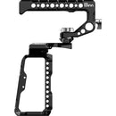 8Sinn Half Cage Top Handle Scorpio Kit with ARRI Rosette for Blackmagic Pocket Cinema Camera 6K Pro