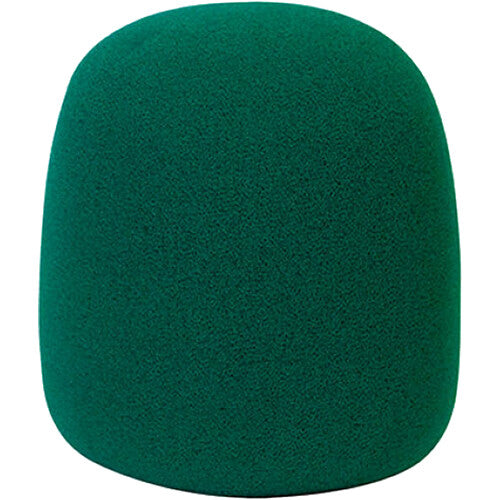 On-Stage ASWS58-GRN Foam Windscreen for Handheld Microphones (Green)