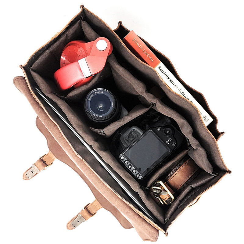 Rofozzi Rover Leather DSLR Camera Briefcase