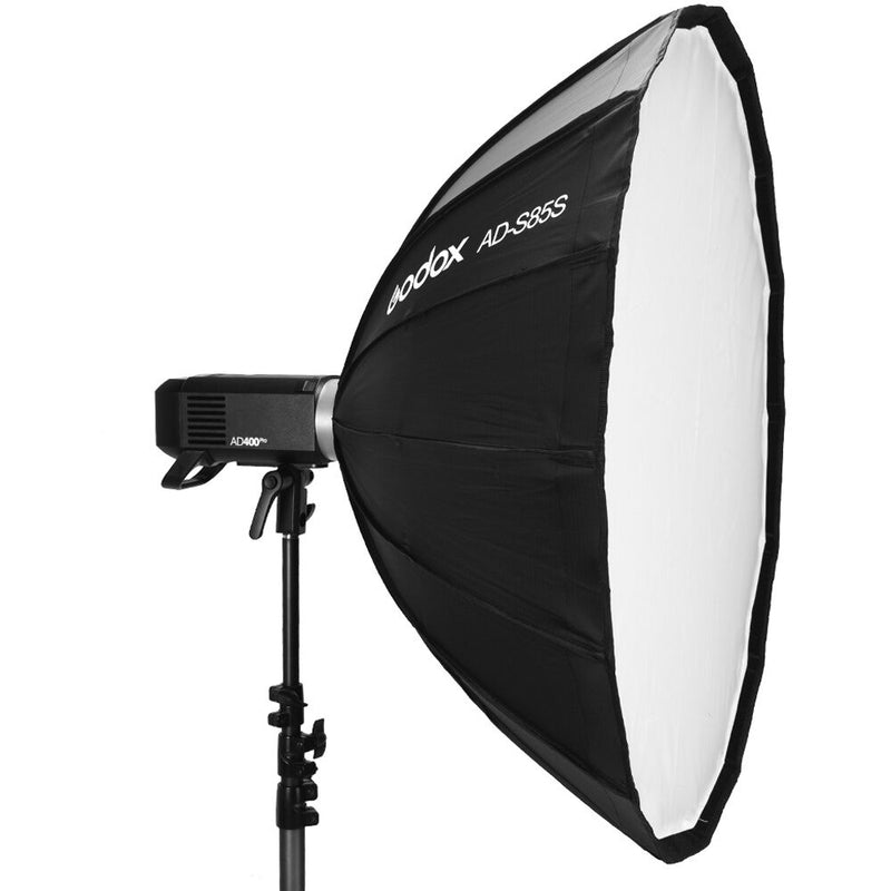 Godox Parabolic Softbox AD-S85S for ad400pro (Gold/Silver, 33.5")