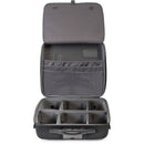 Shell-Case Hybrid 340 Lightweight Semi-Rigid Utility Case with Pouch & Divider Set (Black)