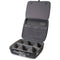 Shell-Case Hybrid 340 Lightweight Semi-Rigid Utility Case with Pouch & Divider Set (Black)