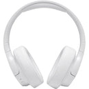 JBL Tune 760NC Noise-Canceling Wireless Over-Ear Headphones (White)