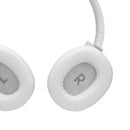 JBL Tune 760NC Noise-Canceling Wireless Over-Ear Headphones (White)