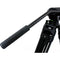 Samurai Broadcast Pro Plus Professional 3-Section Video Tripod with Fluid Head