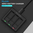 TELESIN 3-Channel Battery Charger for GoPro HERO9 Black