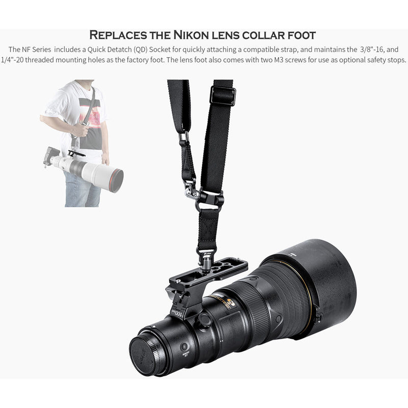 Leofoto NF-01 Collar Foot for Select Nikon Lenses