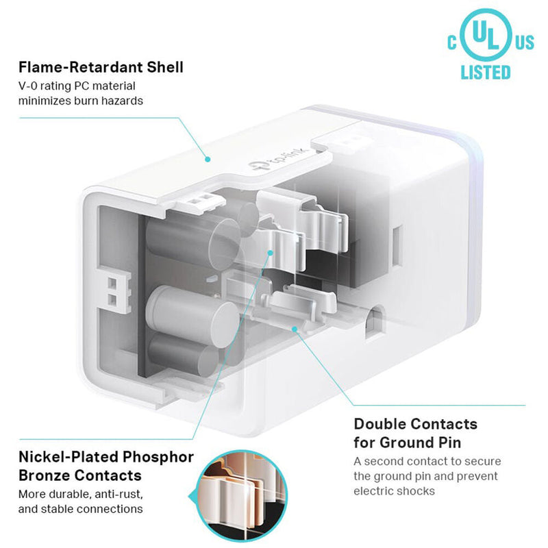 TP-Link KP115 Kasa Smart Wi-Fi Plug Slim with Energy Monitoring