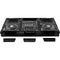 Odyssey Extra-Deep Coffin Flight Case for 12" DJ Mixer and Two Large-Format Media Players (All Black)