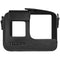 TELESIN Black Faux Leather Case with Neck Strap for GoPro HERO5/6/7